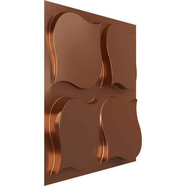 19 5/8in. W X 19 5/8in. H Clover EnduraWall Decorative 3D Wall Panel Covers 2.67 Sq. Ft.